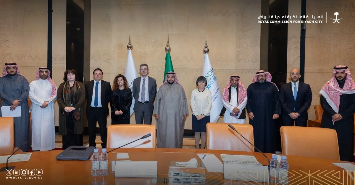 الهيئة الملكية لمدينة الرياض تستقبل فريق المجلس العالمي للمياه