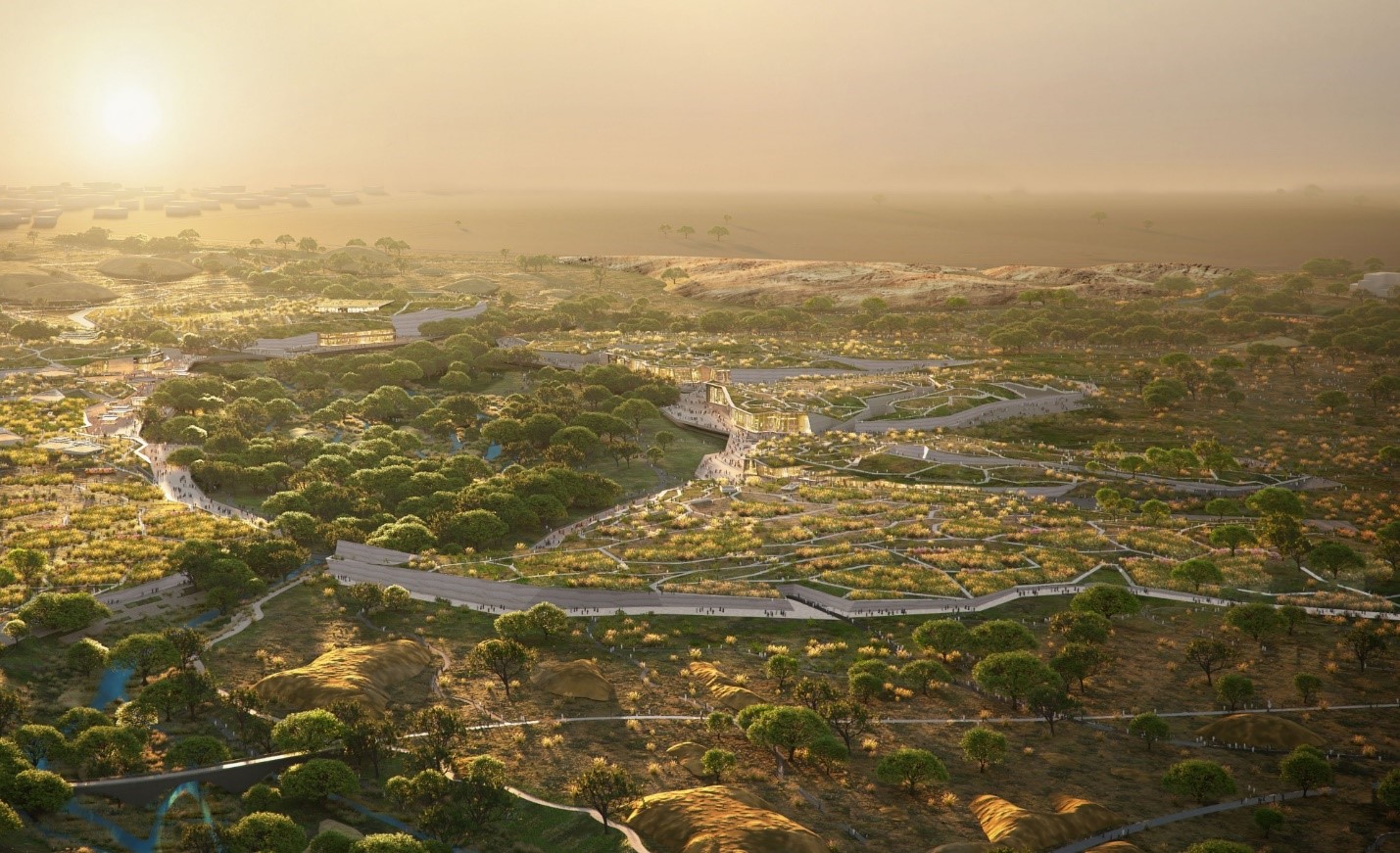 مجلس إدارة الهيئة الملكية لمدينة الرياض يعلن بدء أعمال تنفيذ حديقة الملك عبدالعزيز ‏ضمن ‏مشاريع “الرياض الخضراء”